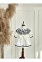 Baby Kids Off-White Black Scallop Cloak Dress Set - 6