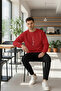Vengeance Never Printed Oversize Unisex Crew Neck Sweatshirt - 2