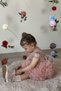 Baby Girl Dress Short Sleeve Tulle Tutu Special Occasion Party Birthday Wedding Princess Girls' Dress - 2