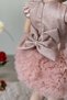 Baby Girl Dress Short Sleeve Tulle Tutu Special Occasion Party Birthday Wedding Princess Girls' Dress - 3