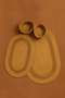 Terra 4-Piece Bathroom Set – 2 Oval Mats & 2 Oval Baskets, Natural Rope Weave, Handmade - Premium - 6
