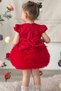Baby Girl Dress Short Sleeve Tulle Tutu Special Occasion Party Birthday Wedding Princess Girls' Dress - 3