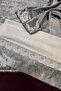 Prayer Rug Set 4 Piece Economical Dowry Prayer Rug Set, Engagement Bundle - Gray - 3