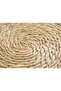 Gronda Wicker American Service Plate 35 cm Black - 3