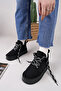 245 Veyora Ug |   Thick Sole Contrast Lacing and Inner Fur Detailed Winter Ug Boots - 2
