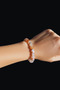 Light Color Agate Stone Bracelet – Natural Stone Against Stress, Mental Peace and Protection Crystal - 4