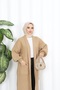سترة صوفية سميكة متقاطعة - 3