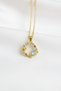 Star and Planet Model Stainless Steel Gold Yellow Women's Necklace