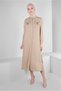 CHAIN DETAILED SHIRT COLLAR TUNIC 43531 - 2