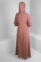 REMOVABLE HOODED ZIPPERED COAT 10734 - 3