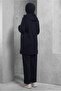 Quilted Patterned Tracksuit Suit 45038 - 3