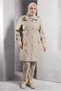Hooded Plus Size Trench Coat 10918 - 2