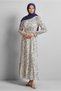 Belted Linen Dress 45726 - 2
