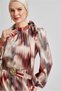 Belted Satin Dress 45422 - 3