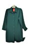Crepe Crystal Stone Detailed Tunic Plus Size Tunic Shirt - 3