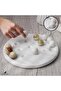 Marble Tic Tac Toe 10" Inches White and Green | Brain Teaser Game | Handcrafted | Stylish Decor - 3