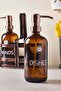 Rame Antique Metal Stand Retro 2-Piece Liquid Soap Dispenser 500 ml - 3