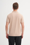 Polo Neck Regular Fit Knitted Jacquard T-Shirt - 3