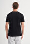 Slim Fit V-Neck Cotton Plain T-Shirt - 3