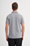 Polo Neck Slim Fit Knitted Combed Cotton T-Shirt - 3