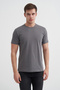 Men's Slim Fit Crew Neck Cotton Plain T-Shirt 4623 - 2