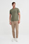 Slim Fit Crew Neck Cotton Plain T-Shirt