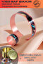 Women's Copper Bracelet Ring Set - Andrelina Model Special Edition Metal Box and Quartz Stone