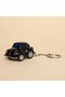 Vosvos Car Keychain Cute Dog Bag Ornament Metal Keychain - Black