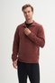 Regular Fit Thick Fleece Stand Collar Zippered Sweatshirt - 2