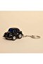 Vosvos Car Keychain Cute Dog Bag Ornament Metal Keychain - Black - 2
