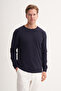 Premium Slim Fit Viscose Blend Polo Neck Sweater - 2
