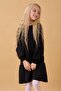 Girl's Seasonal Dress Black - 5