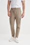 Jogger Nort Pants with Laced Waist and Pockets, Straight Leg