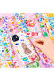 100 PCS PCS Cute Stickers Kawaii Cartoon Laser Sticker for Kid Sticker Plate DIY Popular Cam - 5