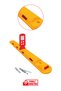 Levhalı Strip Arrangement Button 12203 |   Traffic Button with Reflector and Sheet Attachment ​