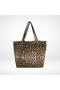 LÉO Tote Leopar Çanta - 6