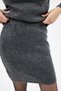 Anthracite Crew Neck Knitwear Sweater Skirt Set 2294 - 4
