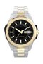 Essex Day and Date 45mm Stainless Steel Bracelet Watch