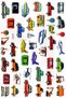A4 Size Sticker Notebook - Embossed Planner Sticker, for Cars and Vehicles - (Lim512) - 3
