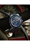 Q Timex® Chronograph 40mm Leather Strap Watch - 5