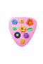 9 Miniature Mini Flower Leaf Silicone Mold in One Mold K-395, Scented Stone Soap Plaster Candle Mold - 4