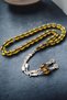 Certified High-Quality Fire Amber Prayer Beads, Squeeze Rosary with Gift Wooden Box