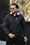 Men's Fur-Lined Thick Winter Coat with Detachable Hood, Waterproof and Cold-Proof - 3