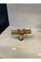 Ring Metal Button Handle Gold Cabinet Door Tv Unit Kitchen Modern Drawer Furniture Handle Gold Bedside Table - 2
