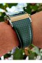 8309 Green Steel Men's Wristwatch - 3