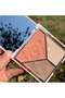 3-in-1 Face Palette Blush, Bronzer & Highlighter with Floral Embossed Design - 6