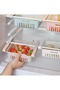 Refrigerator Food Storage Organizer Beige Pack of 2 - 2