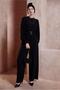 Belted Wide Leg Jumpsuit 44651