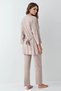 Women’s Clothing Modal 3-Piece Taupe Robe & Pajama Set L1.PC.9099.001 - 3