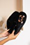 Women's winter home slippers with plush panda detail - 3